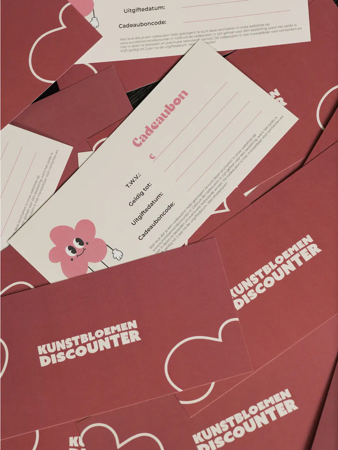 Cadeaubonnen Geprint
