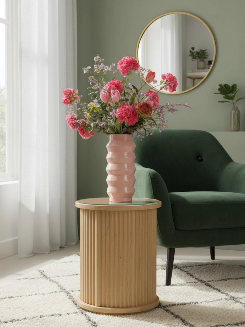 Kunstboeket Roze Hortensia's